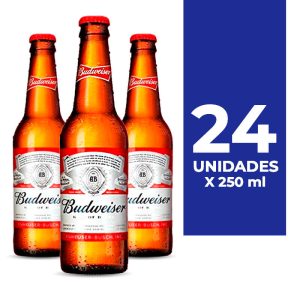 BUDWEISER NR 250 ML X 24 UNIDADES