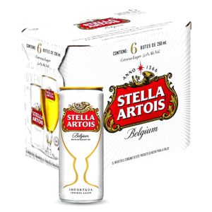 STELLA ARTOIS LATA 269 ML X 6 UNIDADES