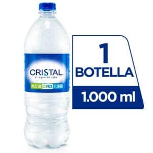Agua cristal litro X 12 unidades
